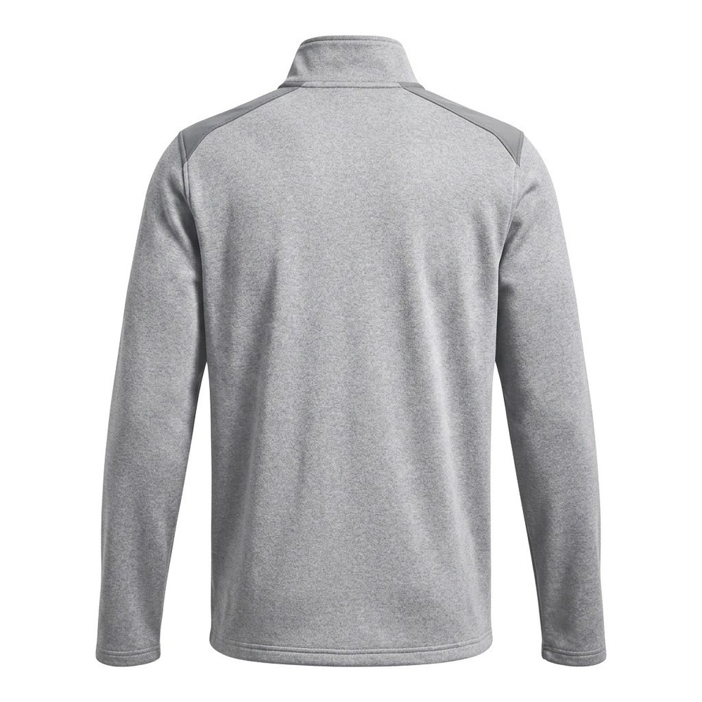 Under Armour ColdGear Mens XXL 2XL Gray 1/4 Zip Pullover Loose Fit Jacket - Picture 6 of 8